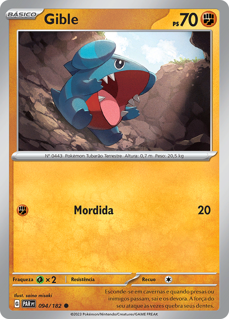 Gible - Pokémon TCG - MoxLand