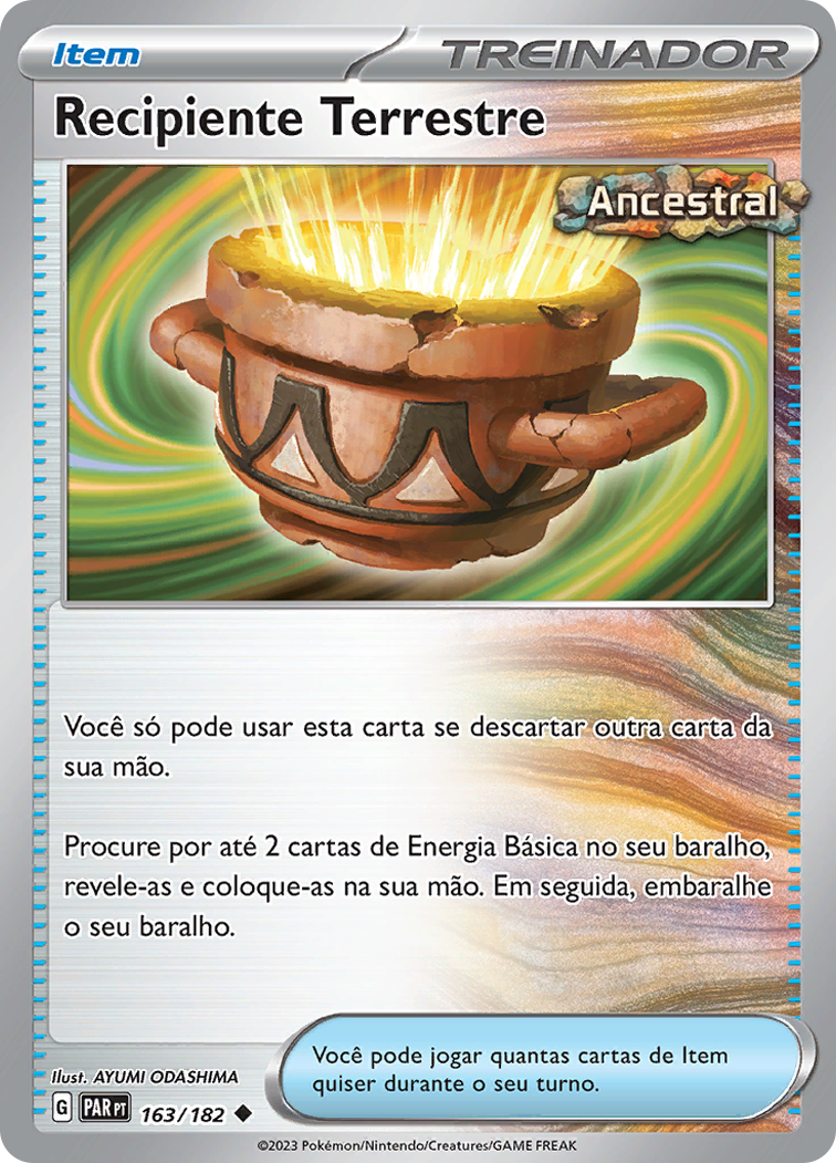 Recipiente Terrestre - Pokémon TCG - MoxLand