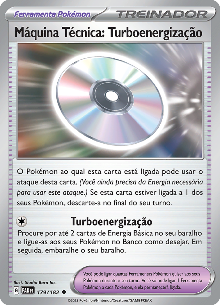 Máquina Técnica: Turboenergização - Pokémon TCG - MoxLand