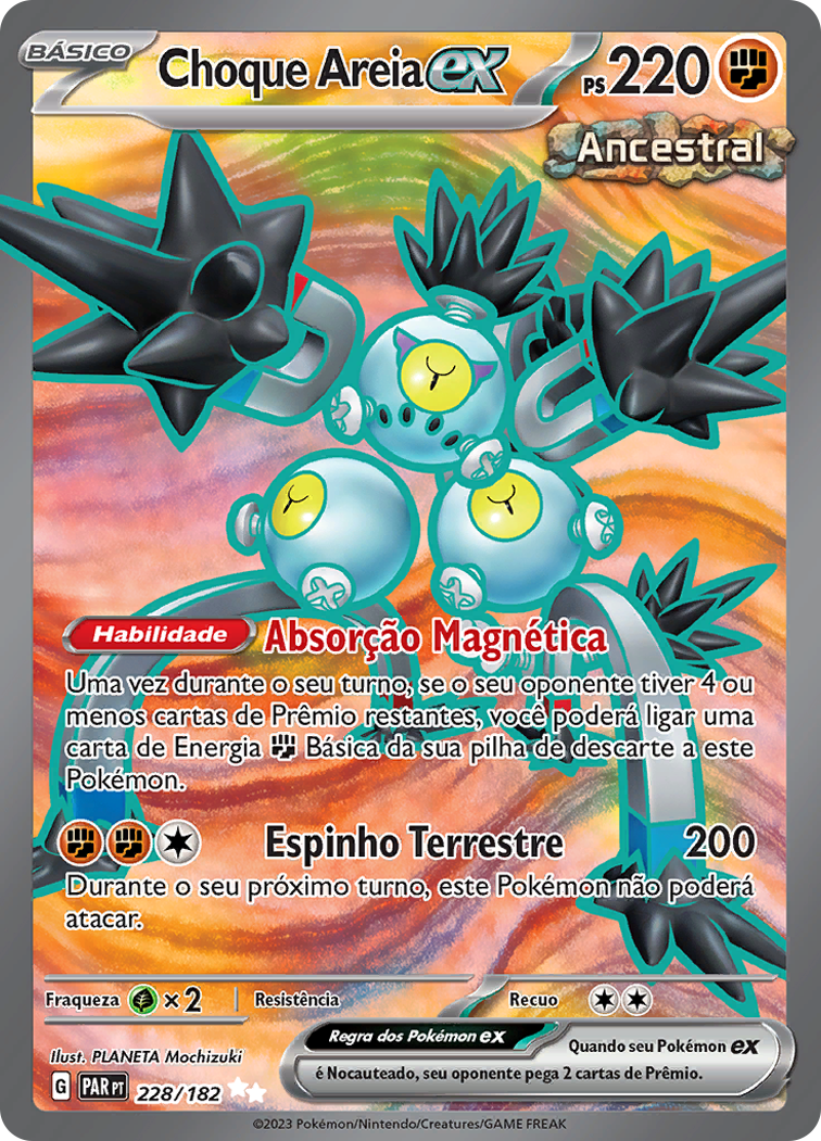 Choque Areia ex - Pokémon TCG - MoxLand