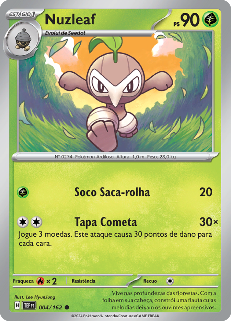 Nuzleaf - Pokémon TCG - MoxLand