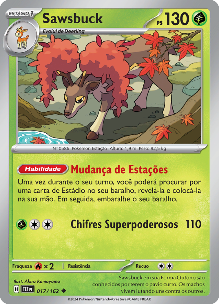 Sawsbuck - Pokémon TCG - MoxLand