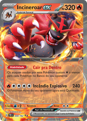 Incineroar ex - Pokémon TCG - MoxLand