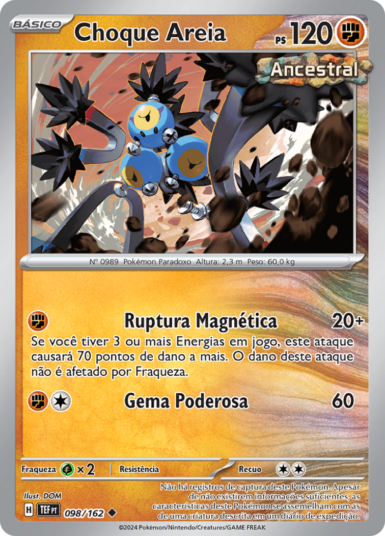 Choque Areia - Pokémon TCG - MoxLand