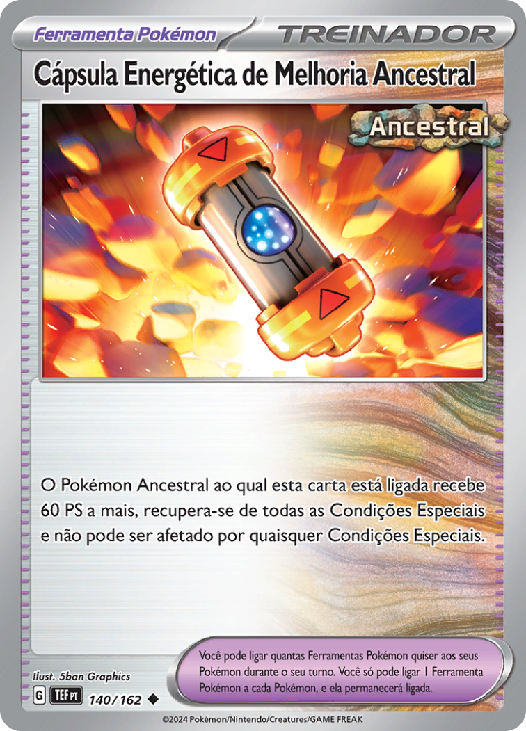 Cápsula Energética de Energia Ancestral - Pokémon TCG - MoxLand