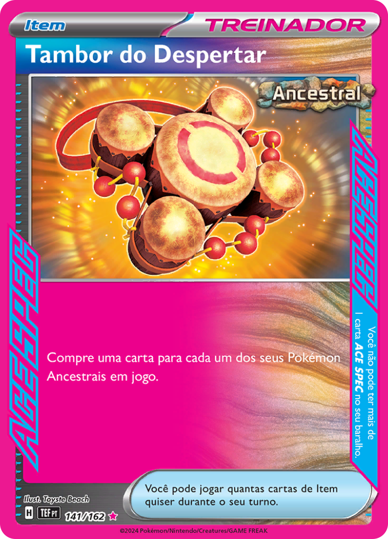 Tambor do Despertar / Awakening Drum | Pokémon