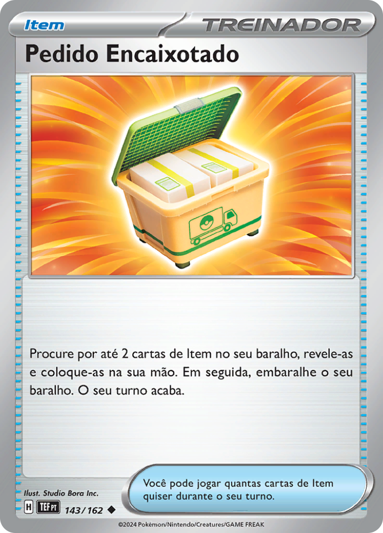 Pedido Encaixotado - Pokémon TCG - MoxLand