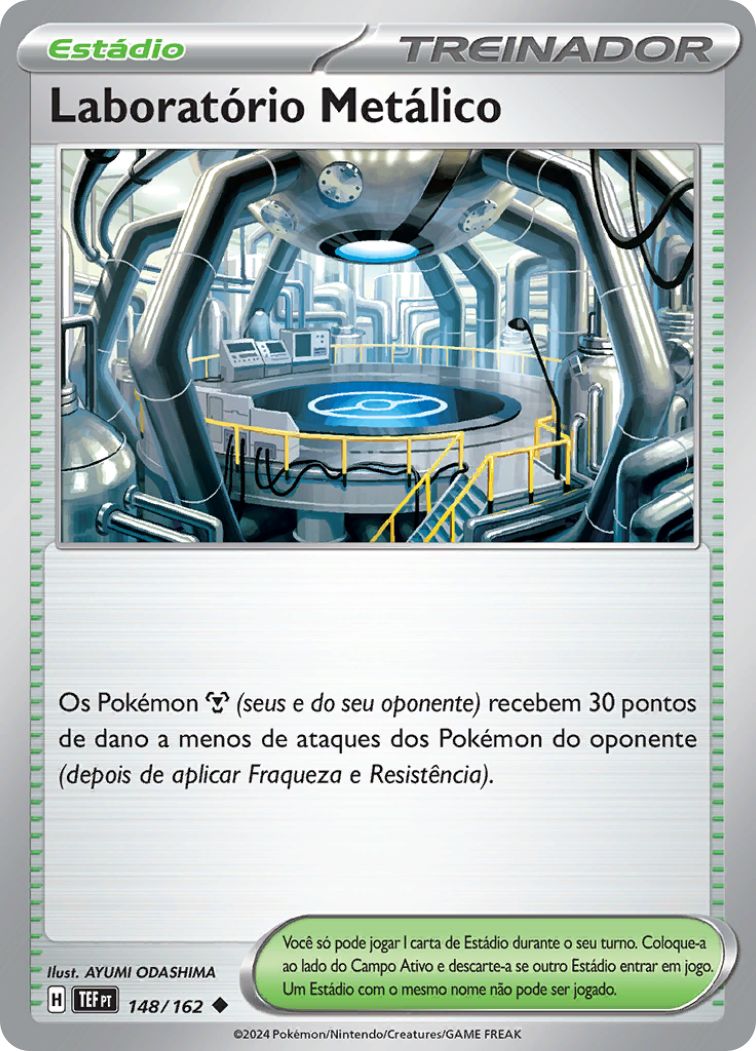 Laboratório Metálico - Pokémon TCG - MoxLand