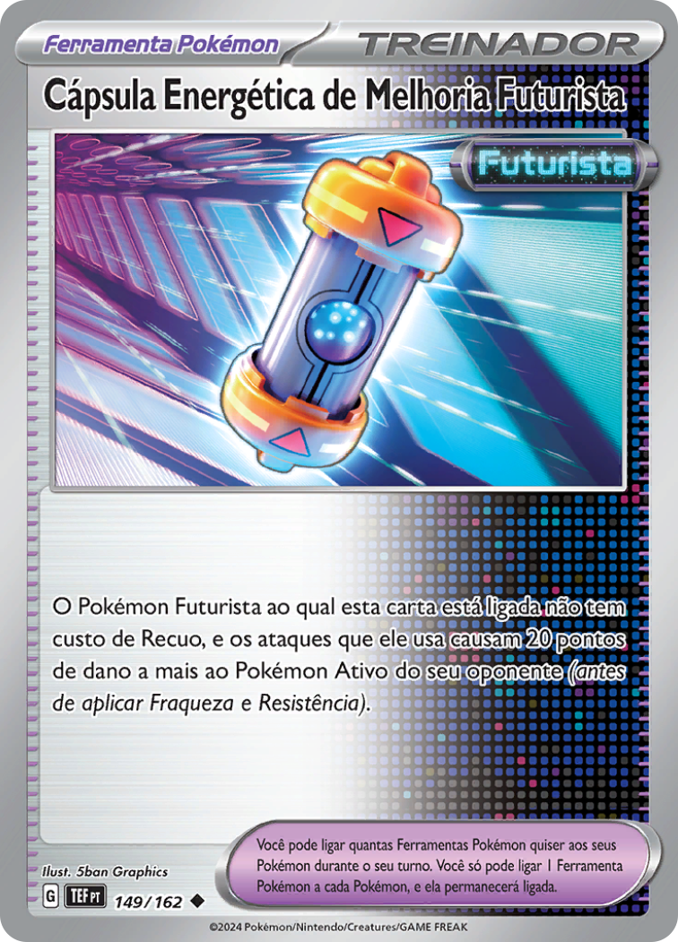 Cápsula Energética de Melhoria Futurista - Pokémon TCG - MoxLand