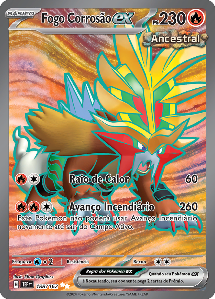 Fogo Corrosão ex - Pokémon TCG - MoxLand