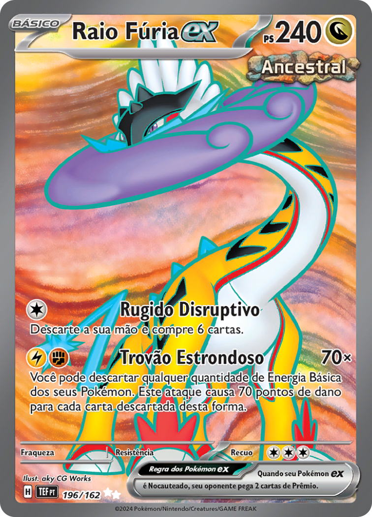 Raio Fúria ex - Pokémon TCG - MoxLand