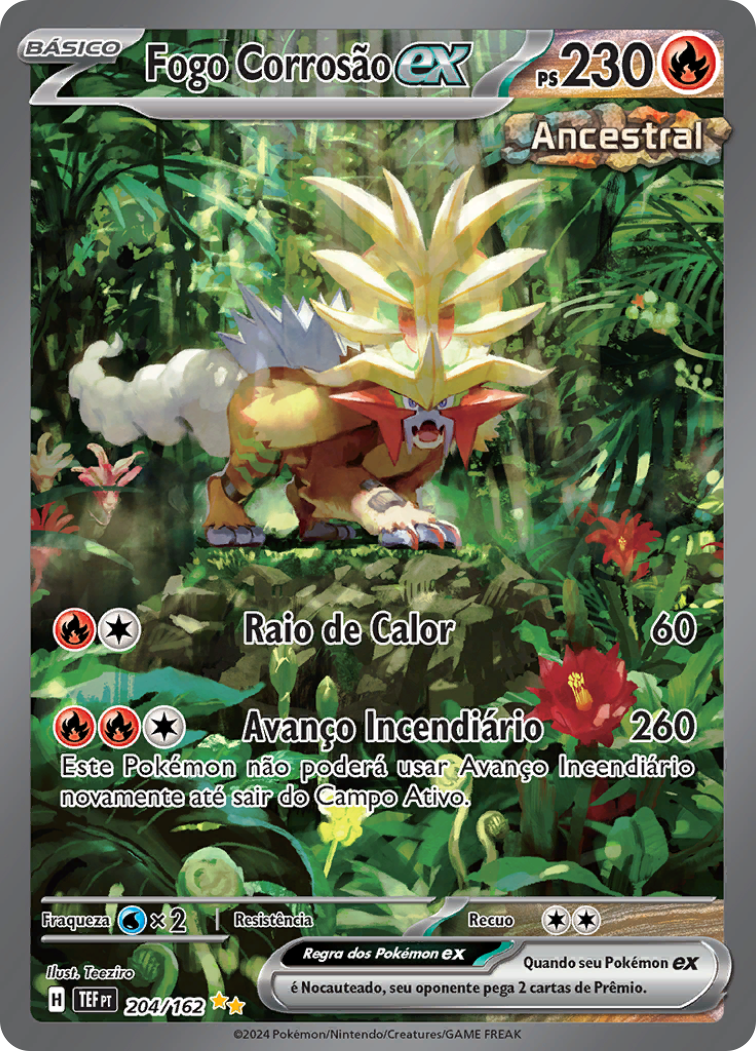 Fogo Corrosão ex - Pokémon TCG - MoxLand