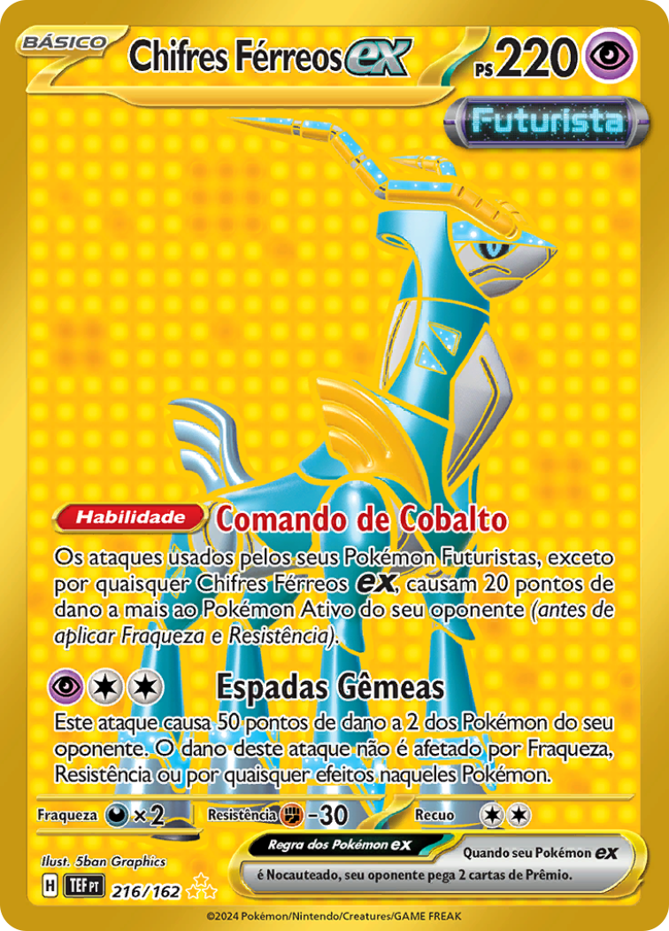 Chifres Férreos ex - Pokémon TCG - MoxLand