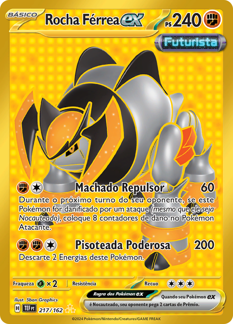 Rocha Férrea ex - Pokémon TCG - MoxLand