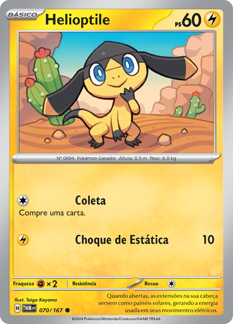 Helioptile - Pokémon TCG - MoxLand