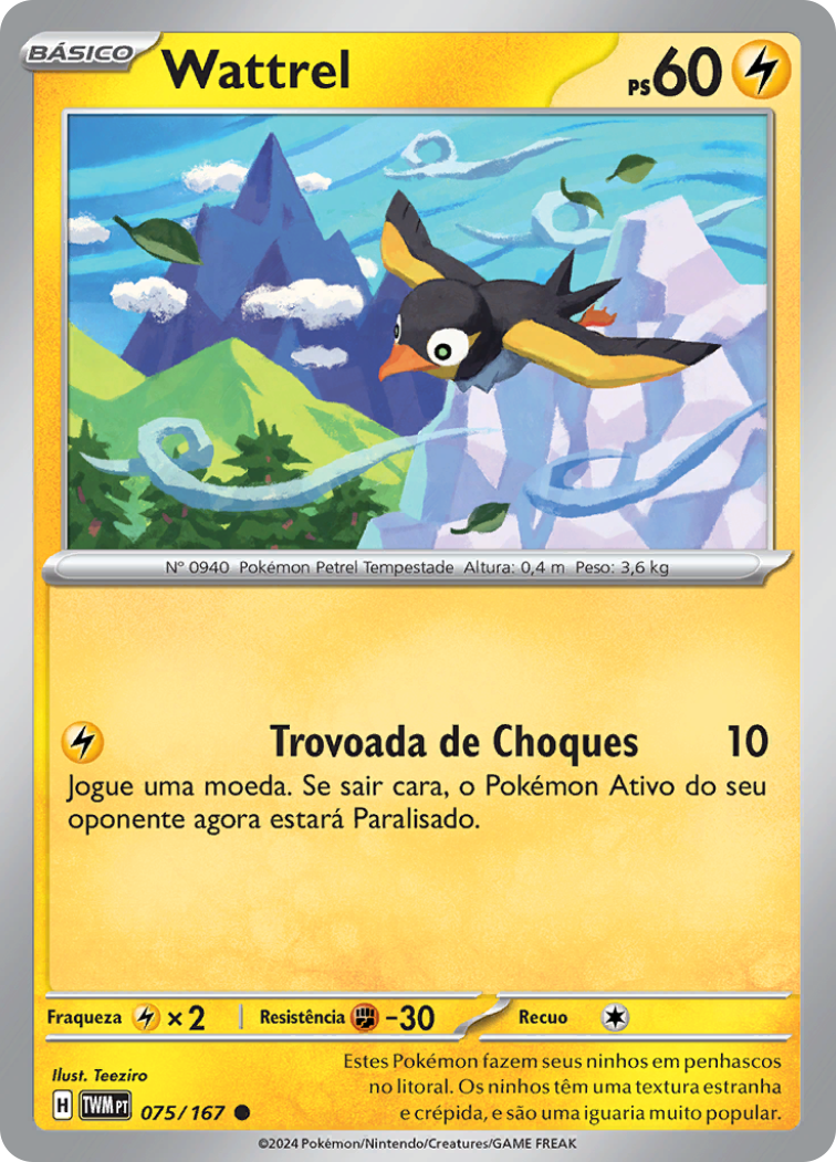 Wattrel - Pokémon TCG - MoxLand