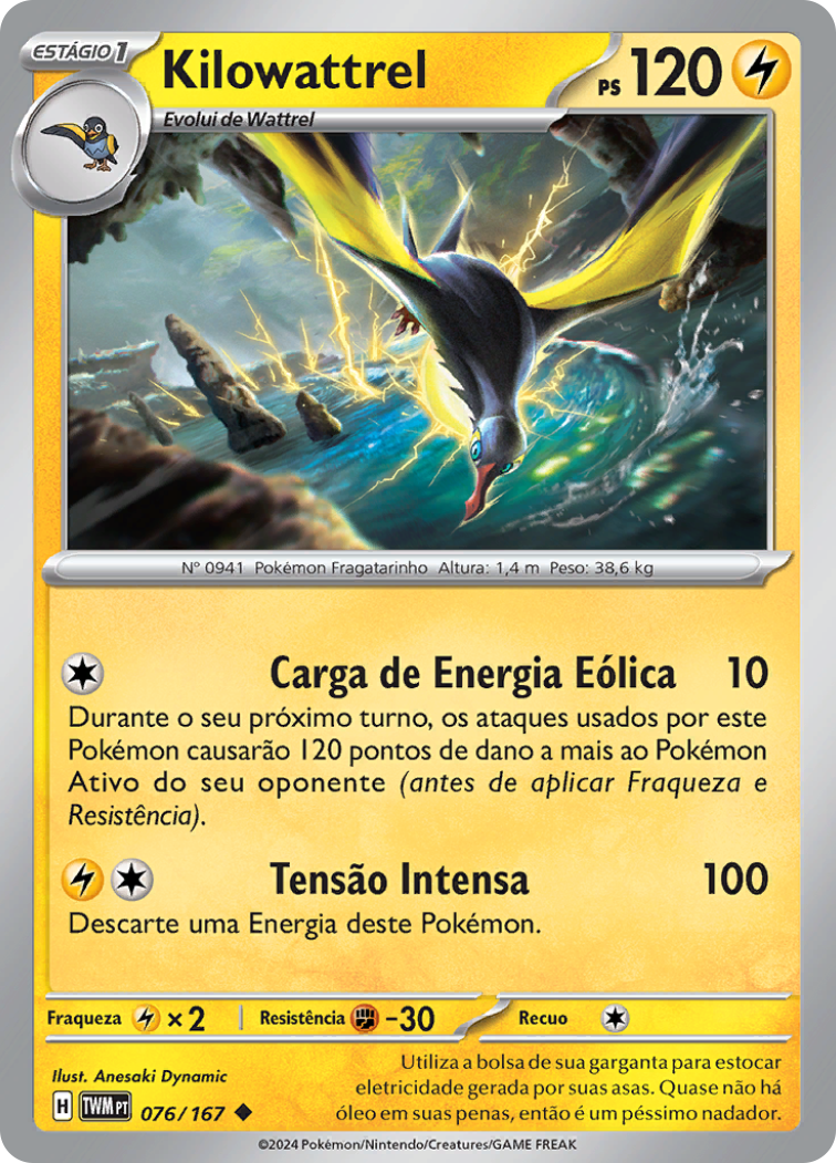 Kilowattrel - Pokémon TCG - MoxLand