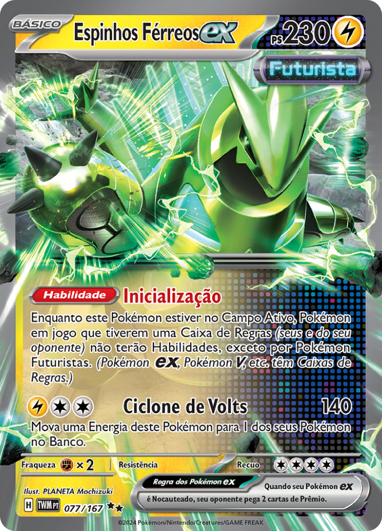 Espinhos Férreos ex - Pokémon TCG - MoxLand