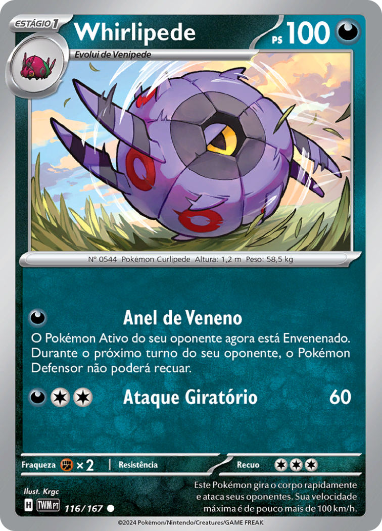 Whirlipede - Pokémon TCG - MoxLand