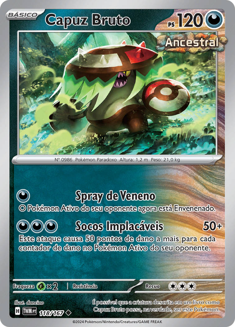 Capuz Bruto - Pokémon TCG - MoxLand