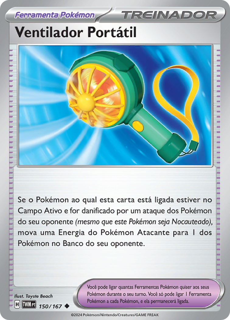 Ventilador Portátil - Pokémon TCG - MoxLand