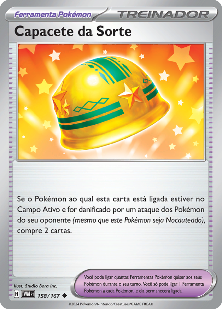 Capacete da Sorte - Pokémon TCG - MoxLand