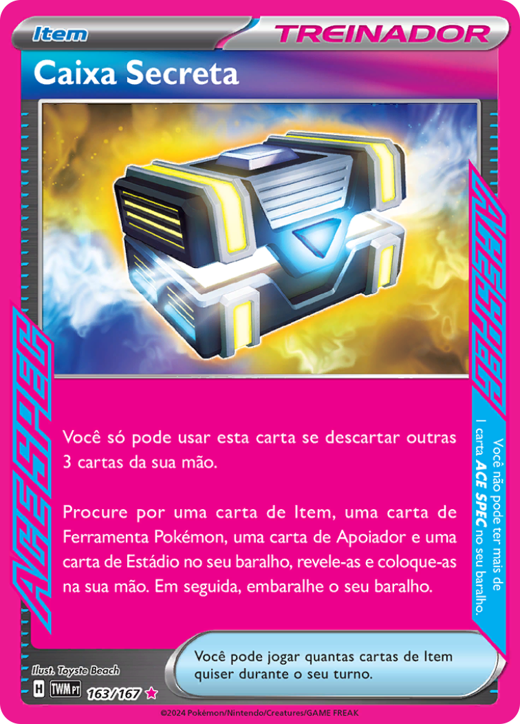 Caixa Secreta - Pokémon TCG - MoxLand