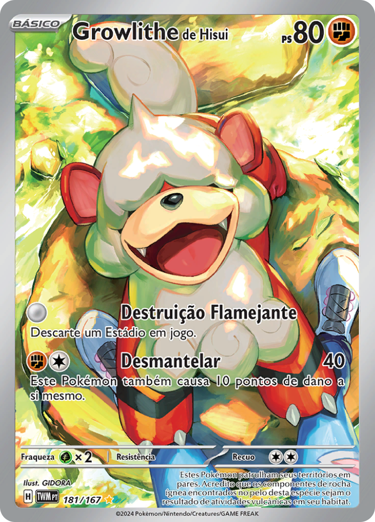 Growlithe de Hisui - Pokémon TCG - MoxLand