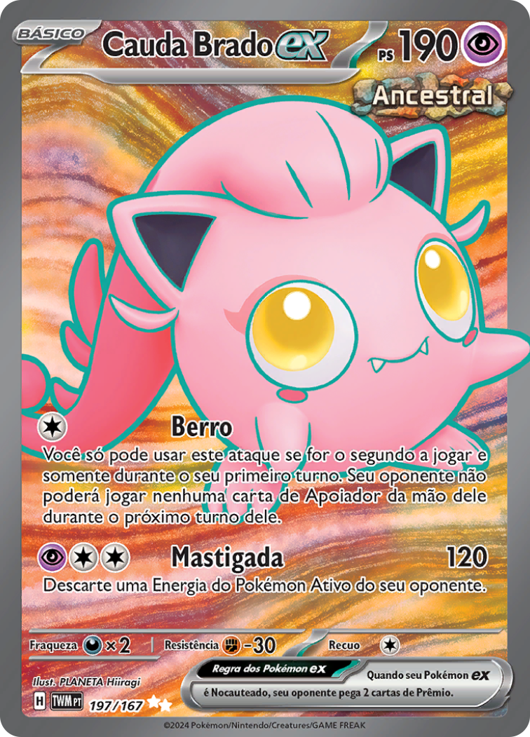 Cauda Brado ex - Pokémon TCG - MoxLand