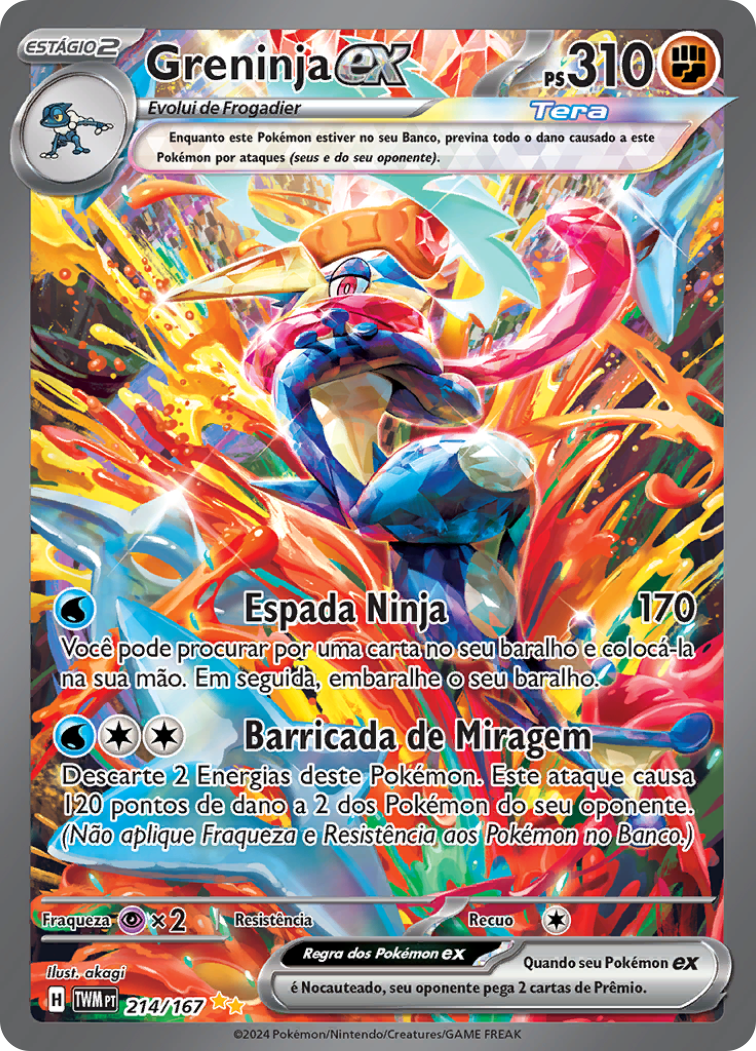 Greninja ex - Pokémon TCG - MoxLand