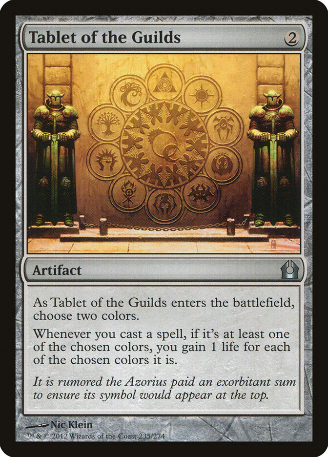 Tabuleta das Guildas / Tablet of the Guilds - Magic: The Gathering - MoxLand