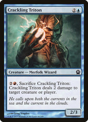 Talassido Crepitante / Crackling Triton - Magic: The Gathering - MoxLand