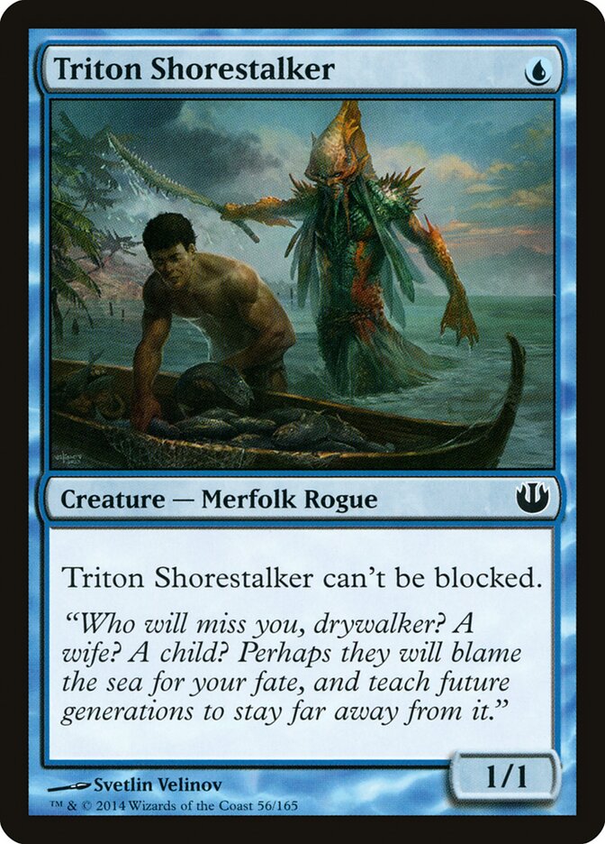 Talassido Vigia-costa / Triton Shorestalker - Magic: The Gathering - MoxLand