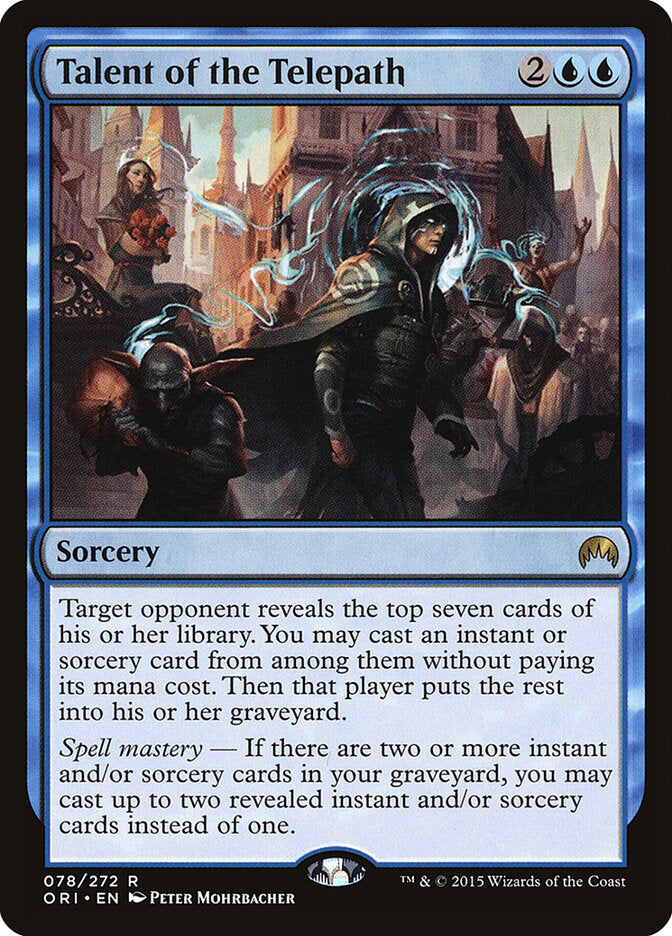Talento do Telepata / Talent of the Telepath - Magic: The Gathering - MoxLand