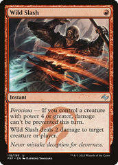 Talho Selvagem / Wild Slash - Magic: The Gathering - MoxLand
