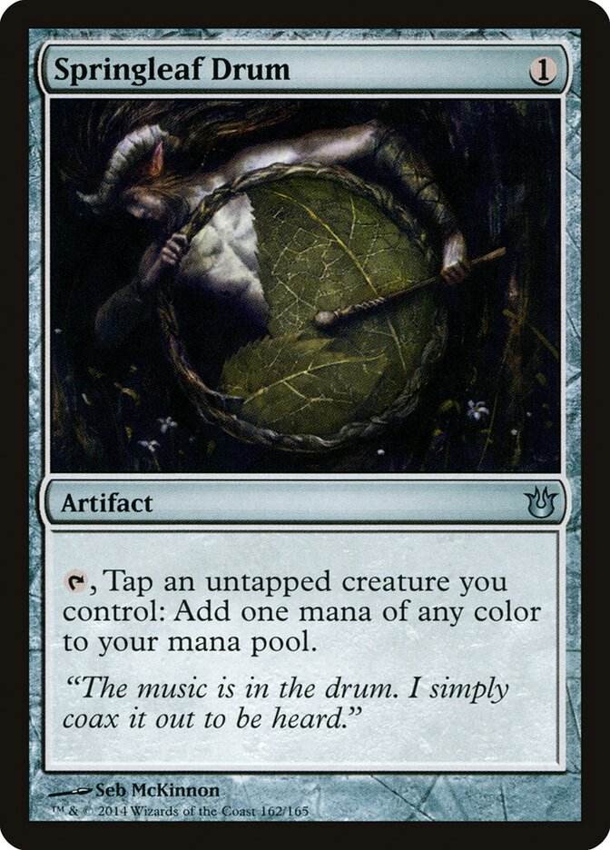 Tambor das Folhas Vernais / Springleaf Drum - Magic: The Gathering - MoxLand