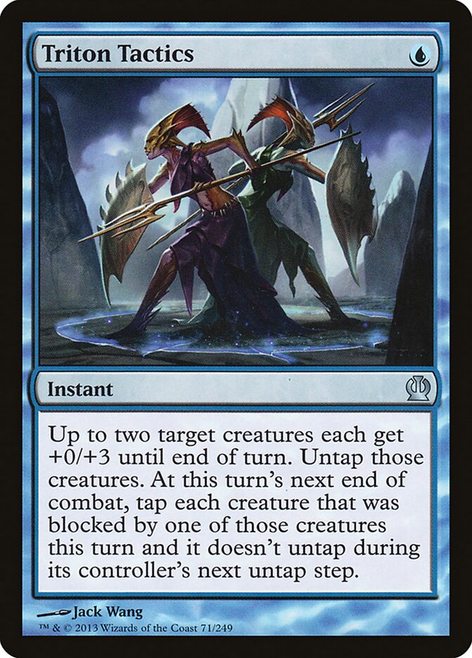 Táticas dos Talassidos / Triton Tactics - Magic: The Gathering - MoxLand
