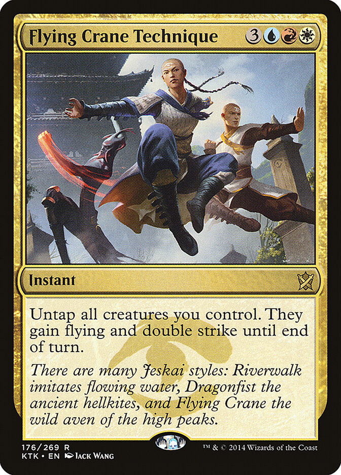 Técnica da Garça Voadora / Flying 