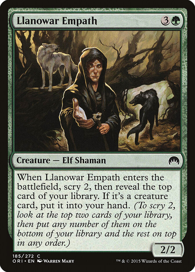 Telepata de Llanowar / Llanowar Em