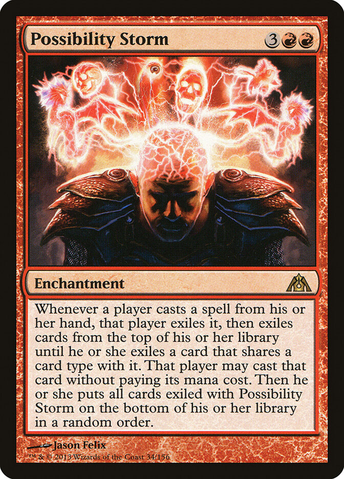 Tempestade de Possibilidade / Possibility Storm - Magic: The Gathering - MoxLand