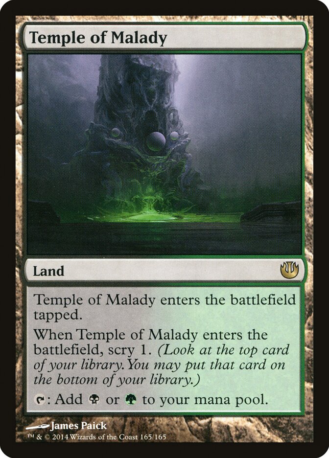 Templo da Enfermidade / Temple of Malady - Magic: The Gathering - MoxLand