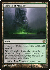 Templo da Enfermidade / Temple of Malady - Magic: The Gathering - MoxLand