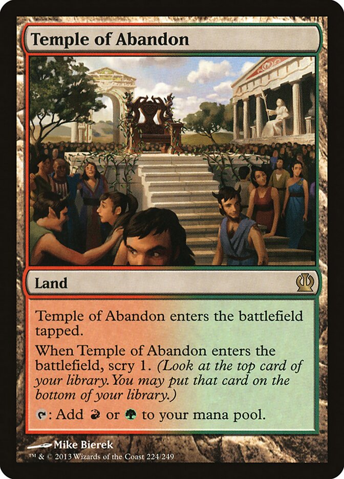 Templo do Abandono / Temple of Abandon - Magic: The Gathering - MoxLand