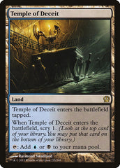 Templo do Engano / Temple of Deceit - Magic: The Gathering - MoxLand