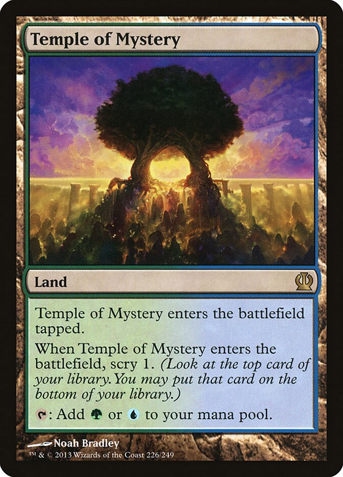 Templo do Mistério / Temple of Mystery - Magic: The Gathering - MoxLand