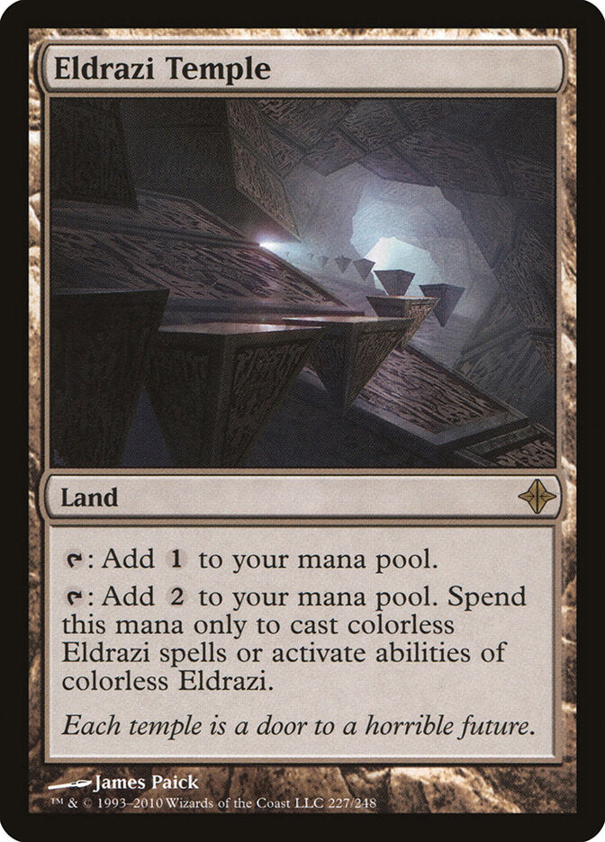 Templo dos Eldrazi / Eldrazi Temple - Magic: The Gathering - MoxLand