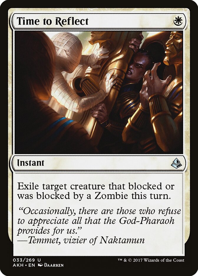Tempo para Refletir / Time to Reflect - Magic: The Gathering - MoxLand