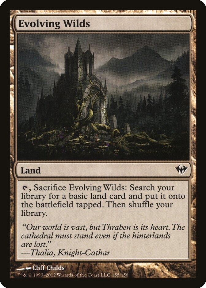 Terras em Desenvolvimento / Evolving Wilds - Magic: The Gathering - MoxLand