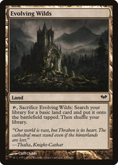 Terras em Desenvolvimento / Evolving Wilds - Magic: The Gathering - MoxLand