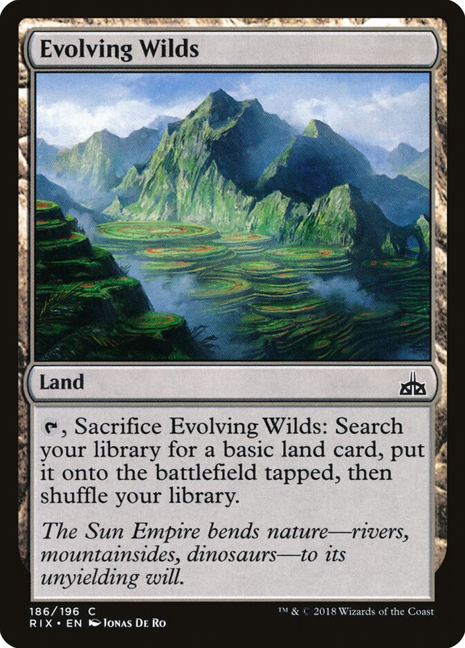 Terras em Desenvolvimento / Evolving Wilds - Magic: The Gathering - MoxLand